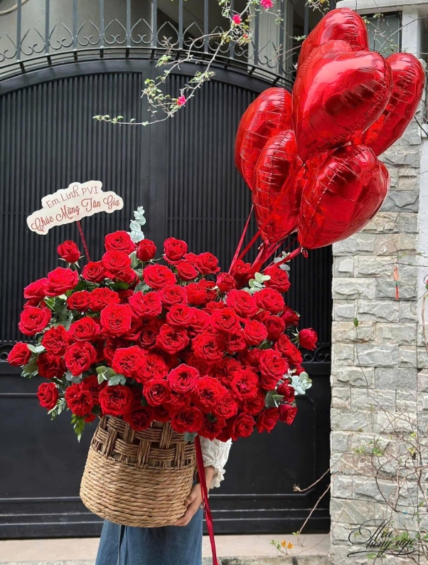 Hoa dịp lễ Valentine Q10