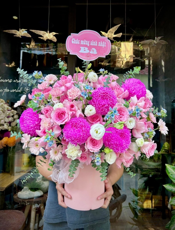 hoa gửi ngày vui 